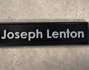 Personalized Name Plate