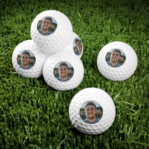 Personalized Golf Balls, 6 pieces - Bachelor Party Favor