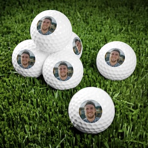 Personalized Golf Balls, 6 pieces - Bachelor Party Favor