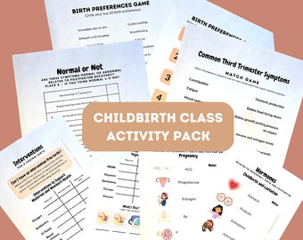 Childbirth/Prenatal Activity Package for Childbirth Educators and Doulas