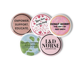 Labour and Delivery Nurse Pins