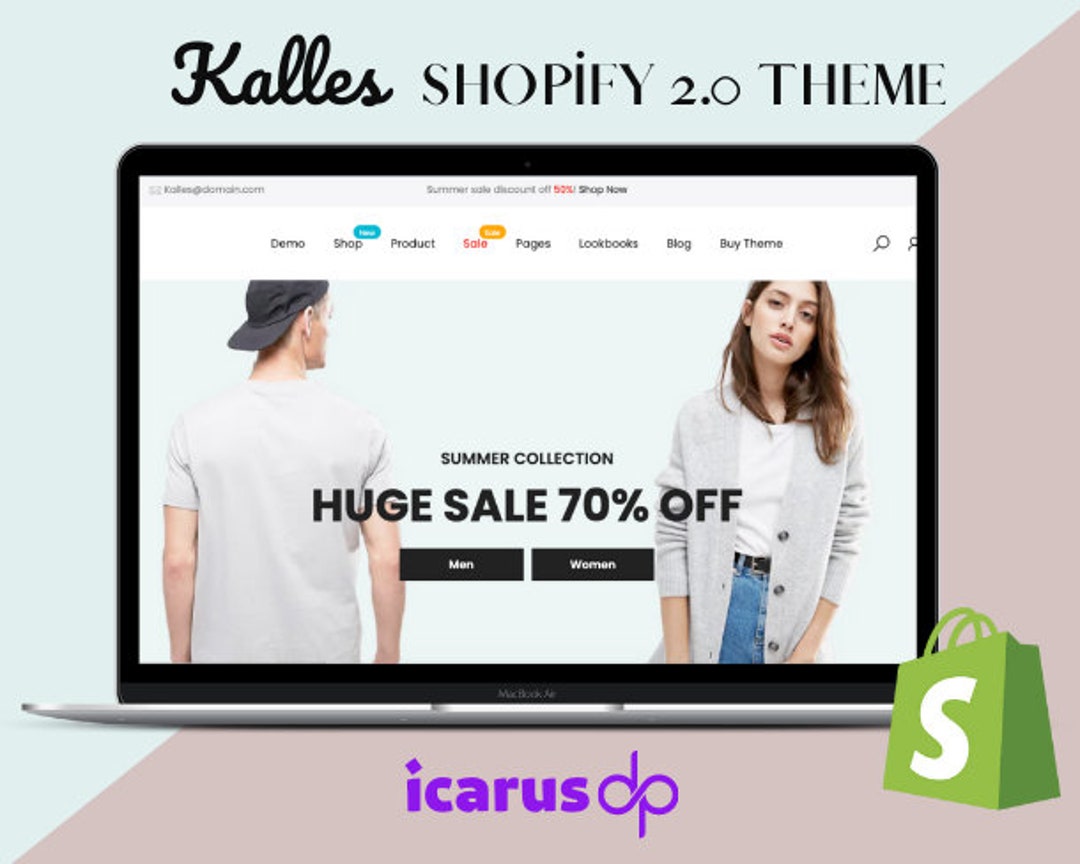 Kalles Premium Ecommerce Shopify Template, Shopify, Theme, E-commerce ...