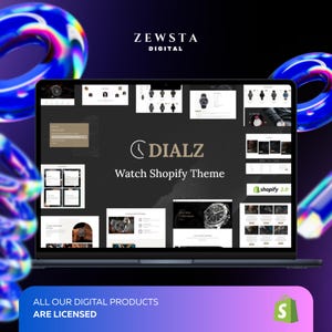 Watch Store Shopify Theme, Responsive Shopify Theme for Single Product and Multi-Category Stores, Premium Shopify Theme for Fashion