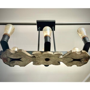 Chandelier made from the facade of an 19th-century church  |  Upscale Upcycling |  1-of-a-kind