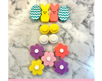 3D Printed Lego-Inspired Easter Holiday Accessory Bundle For Giant Wreath Teacher Classroom Housewarming Gift