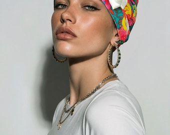 Organic beanie, for alopecia, chemotherapy, sensitive skin, organic headwear, chemo hats