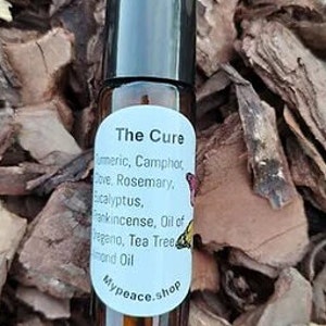 Natural Cure Roll-on Oil All - Natural Alternative for common cold, body aches and congestion relief