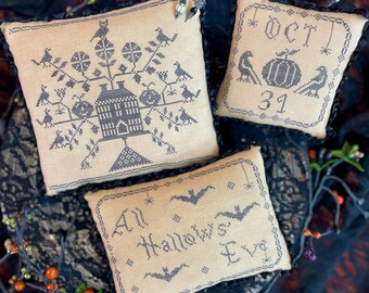 Hallows' Manor - The Proper Stitcher - COPIA CARTACEA - Schema punto croce - Disegno originale