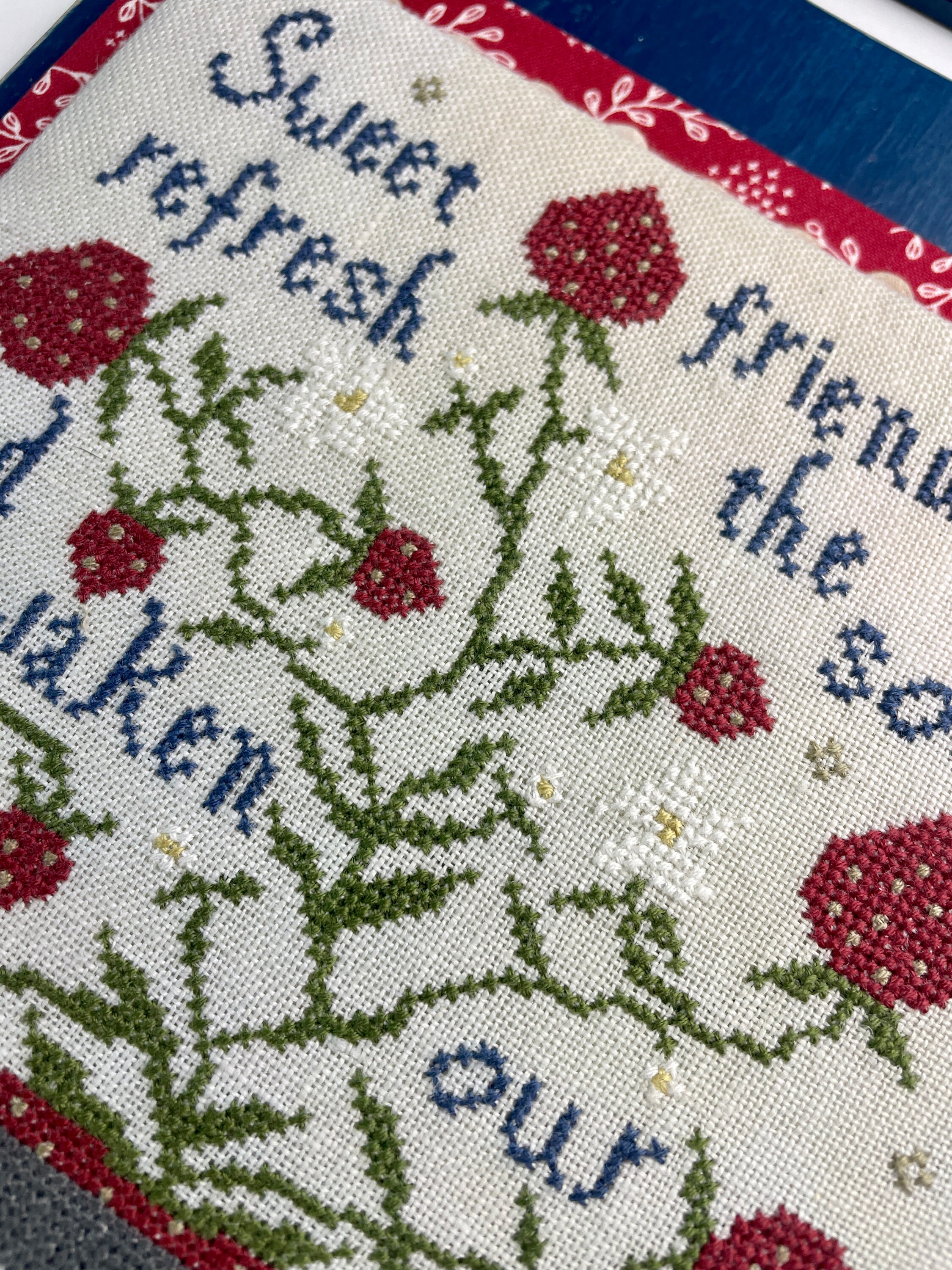 Sweet Friendships - the Proper Stitcher - Cross Stitch Pattern - PAPER ...
