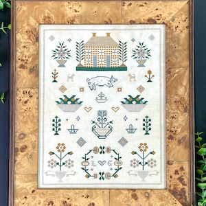 Bountiful Sampler - PDF Copy - Cross Stitch Pattern - The Proper Stitcher