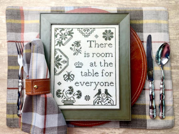 → View on Etsy: There is Room - PDF - Proper Stitcher - PDF Download - Cross Stitch Pattern - The Proper Stitcher There is Room - PDF - Proper Stitcher - PDF Download - Cross Stitch Pattern - The Proper Stitcher