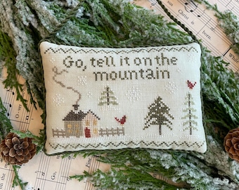 Go, Tell It On The Mountain - PDF DO POBRANIA - The Proper Stitcher - Wzór do haftu krzyżykowego