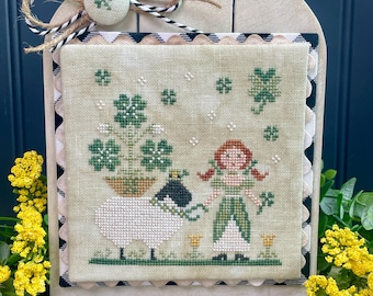 Lucky Ewe - Seria Celebrate Ewe - The Proper Stitcher - Pobierz PDF - Wzór do haftu krzyżykowego
