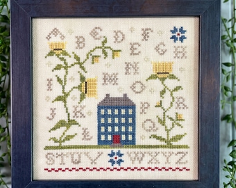 Letni sampler - The Proper Stitcher - Pobierz PDF - Wzór do haftu krzyżykowego