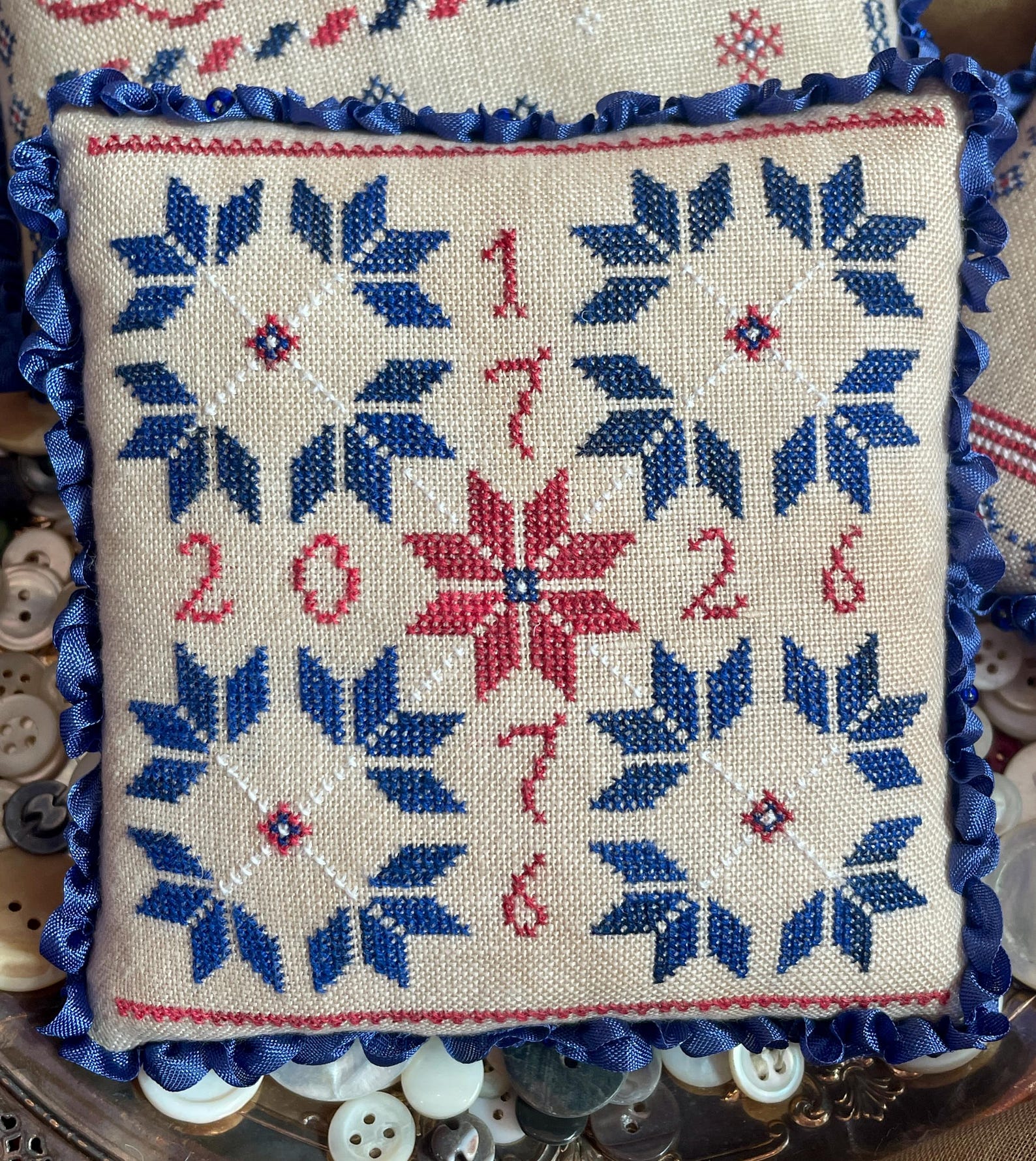 Patriotic Jubilee - PDF DOWNLOAD Cross Stitch Pattern - the Proper ...