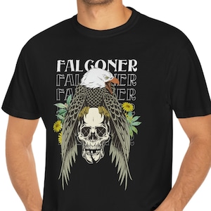 Falconer tshirt gift for falconer falconry tee gift for falconry hobby gift for him falconry shirt falconer shirt falconry gift for dad