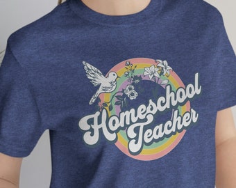 Homeschool Teacher gift Homeschool Mom tee Gift for Homeschool Mom T-shirt for mama Tshirt for homeschool mama