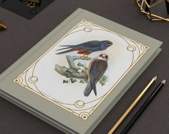 Falconry Journal Cadeau voor Birder Journal Birding Notebook Cadeau voor ornitholoog Notebook Hawks Journal Hawk Notebook Cadeau voor Falconer