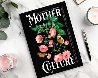 Charlotte Mason Mother Culture Hardcover Journal Charlotte Mason Journal Homeschool Mom Planner Homeschool Notebook Homeschooling Notebook