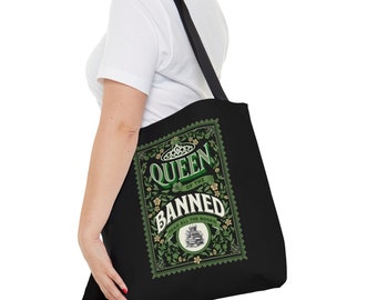 Banned Books Tote Bag Gift for Reader Gift for Librarian Bag Library Bag Bookish Gift Bookworm Gift Read the Banned Books Bag Librarian Gift