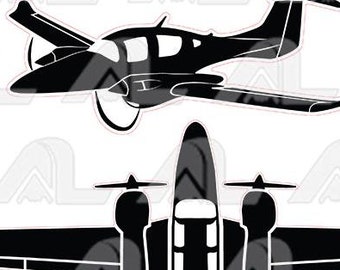 Avión Diamond DA-62 - Avión SVG, EPS - Regalo para piloto