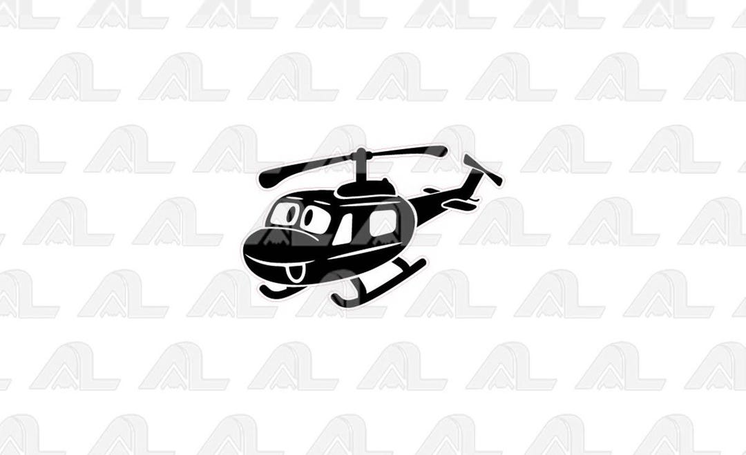 Helicopter Vector File Happy Helicopter - Vector File (*eps)! SVG Pilot Gift - Etsy