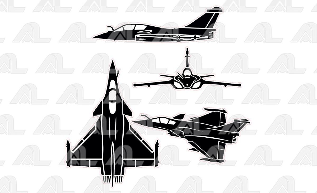 Dassault Rafale C - fichier vectoriel (*eps) ! Cadeau pilote SVG - Etsy ...