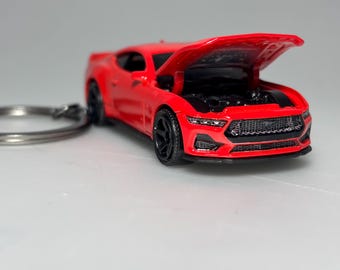 Ford Mustang GT Keychain, Diecast car keychain