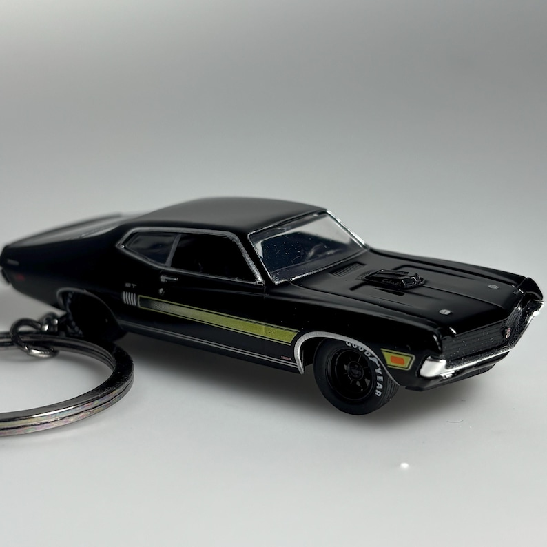 Ford Torino Keychain, Diecast Car Keychain Etsy