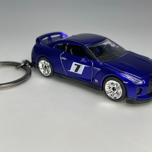 Nissan GTR Keychain, Diecast car keychain