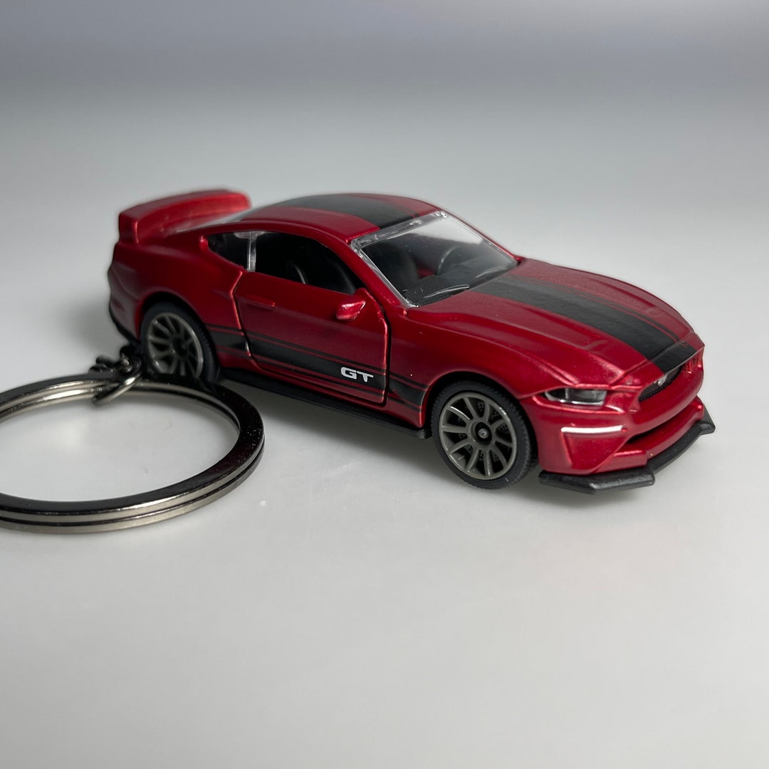 Ford Mustang GT Keychain Diecast Car Keychain Etsy