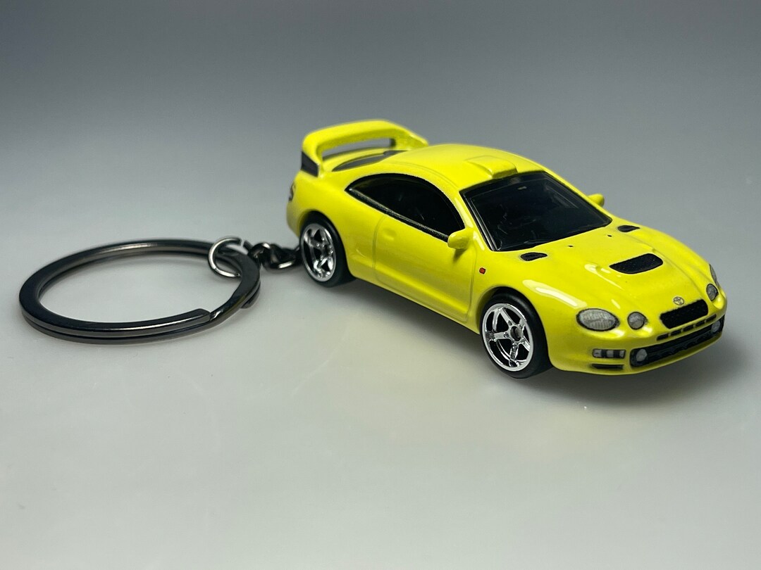 Toyota Celica Gt-four Premium Keychain, Diecast Car Keychain - Etsy