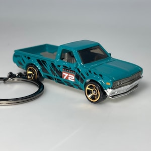Datsun 620 Keychain, Diecast car keychain