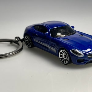 Mercedes AMG GT Keychain, Diecast car keychain
