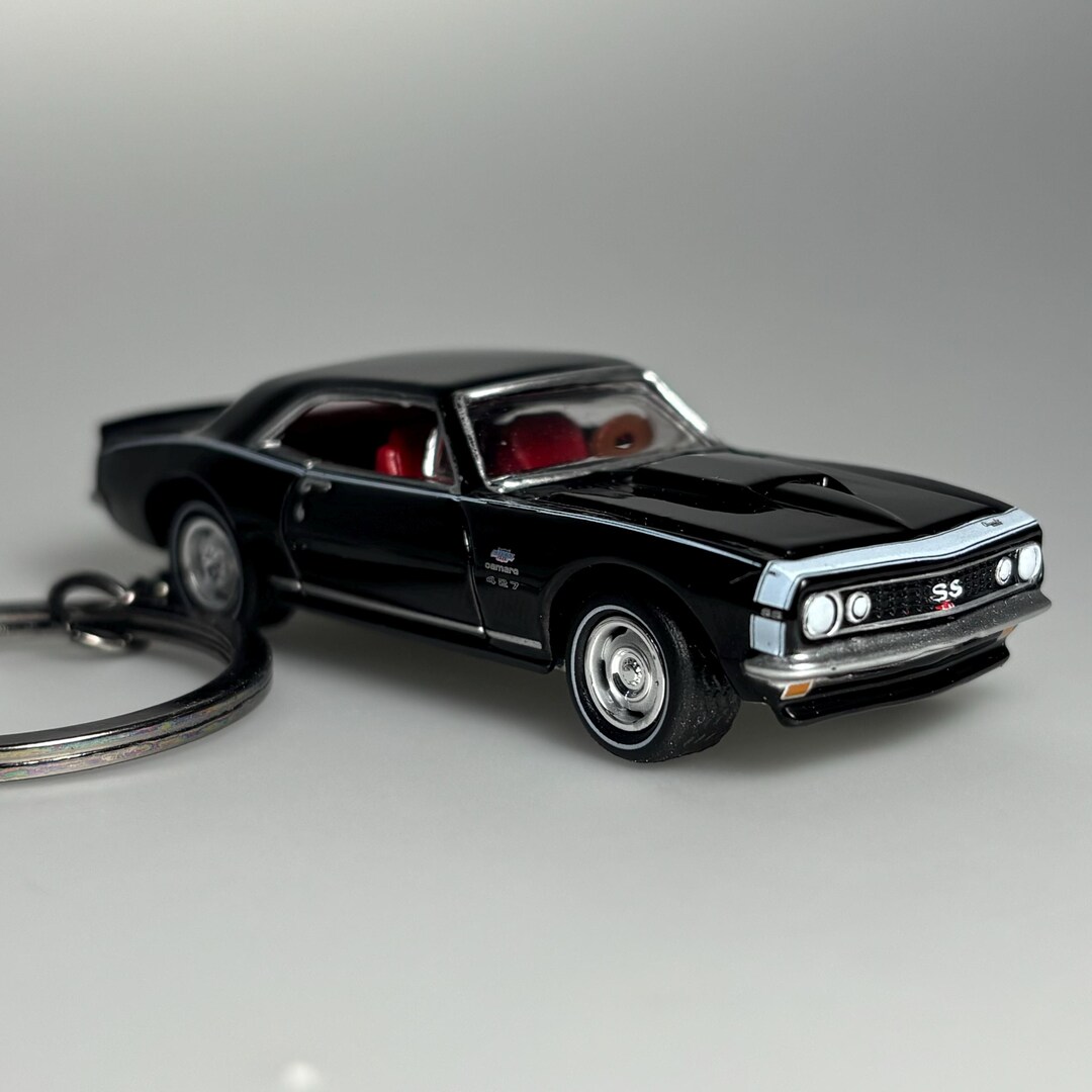 1967 Chevy Camaro Keychain, Diecast Car Keychain Etsy