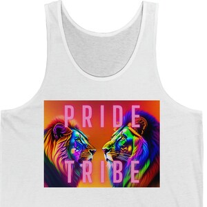 Sammeln Sie Ihren Stamm und entfesseln Sie Ihre Stolz-Fabelhaftigkeit mit diesem Unisex-Jersey-Tanktop