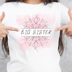 Big Sister T-Shirt - Cotton - Classic Fit