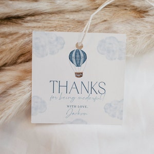 ONEderful Favor Tag Gift Tag Goodie Bag Label ONEderful World Birthday Party Label Isnt He ONEderful  Tag 0002