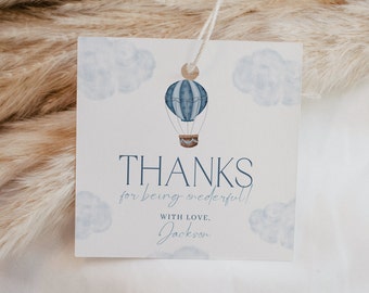 ONEderful Favor Tag Gift Tag Goodie Bag Label ONEderful World Birthday Party Label Isnt He ONEderful  Tag 0002