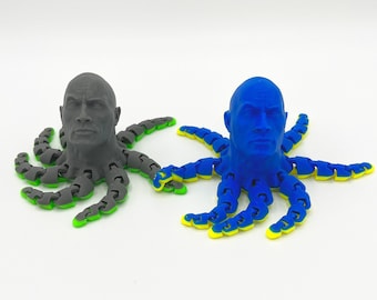 Roctopus - Impreso en 3D - Articulado - Fidget Toy