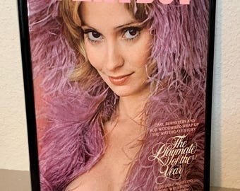 Playboy Art - Cyndi Wood - June 1974 - Playmate of the Year - Original cover FRAMED - FREE SHIPPING