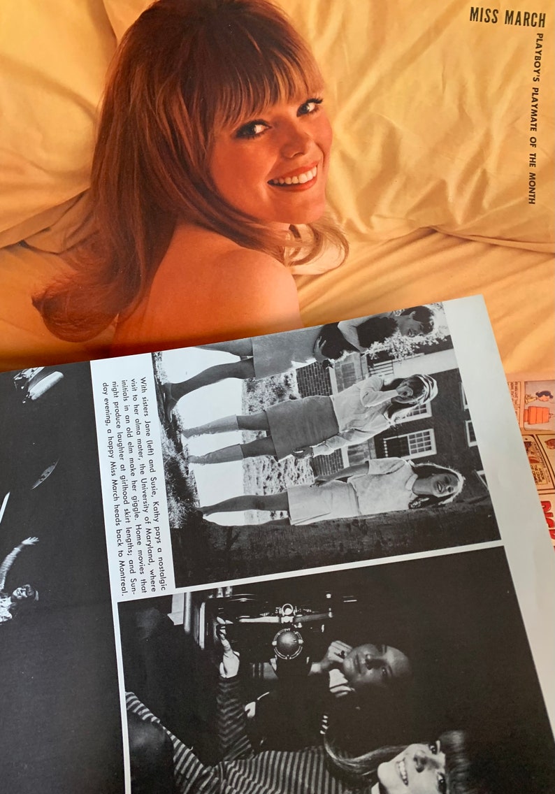 Playboy March 1969 Very Good Condition Kathy Macdonald - Etsy