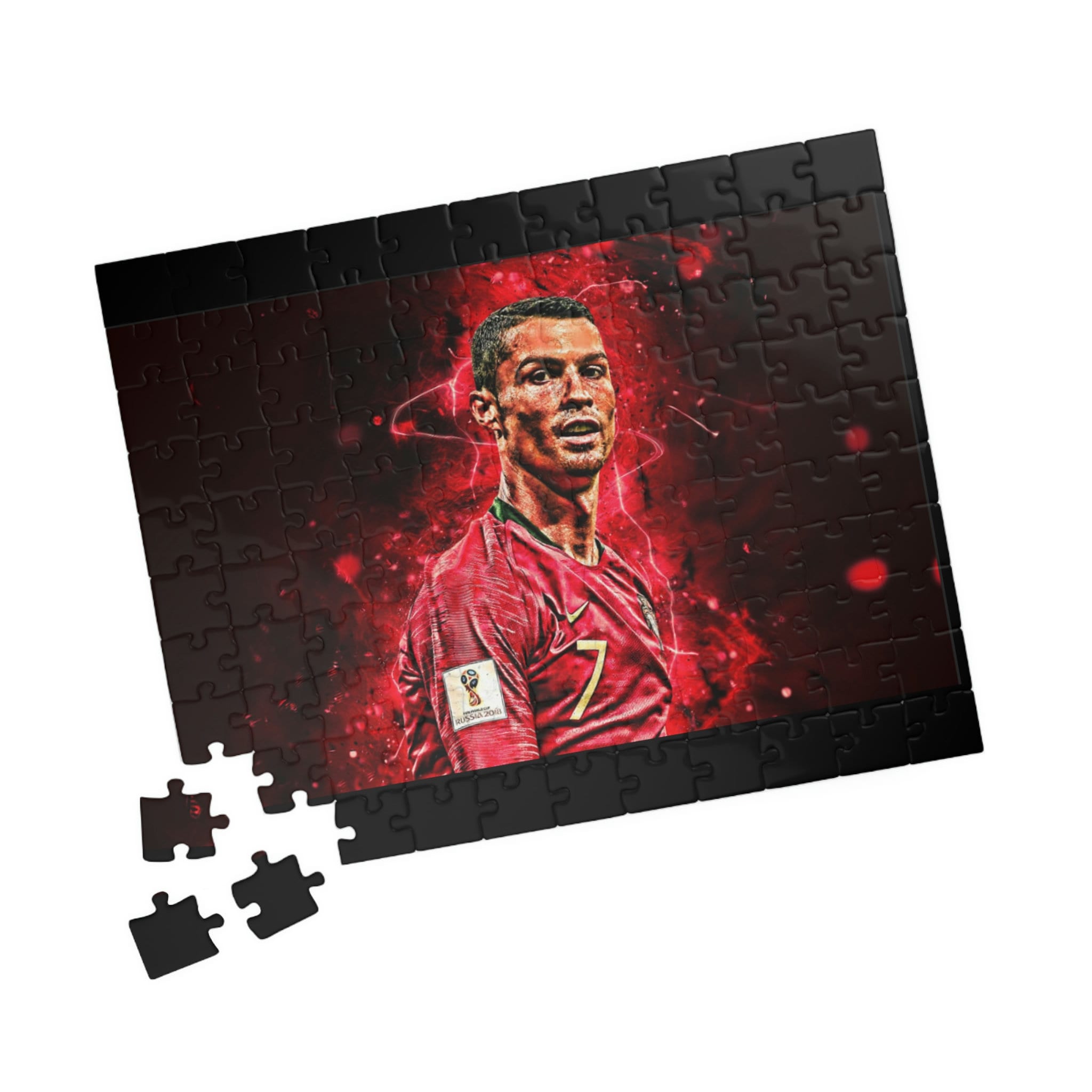 Cristiano Ronaldo Real Madrid Jigsaw Puzzle for Sale by LisbethTrent