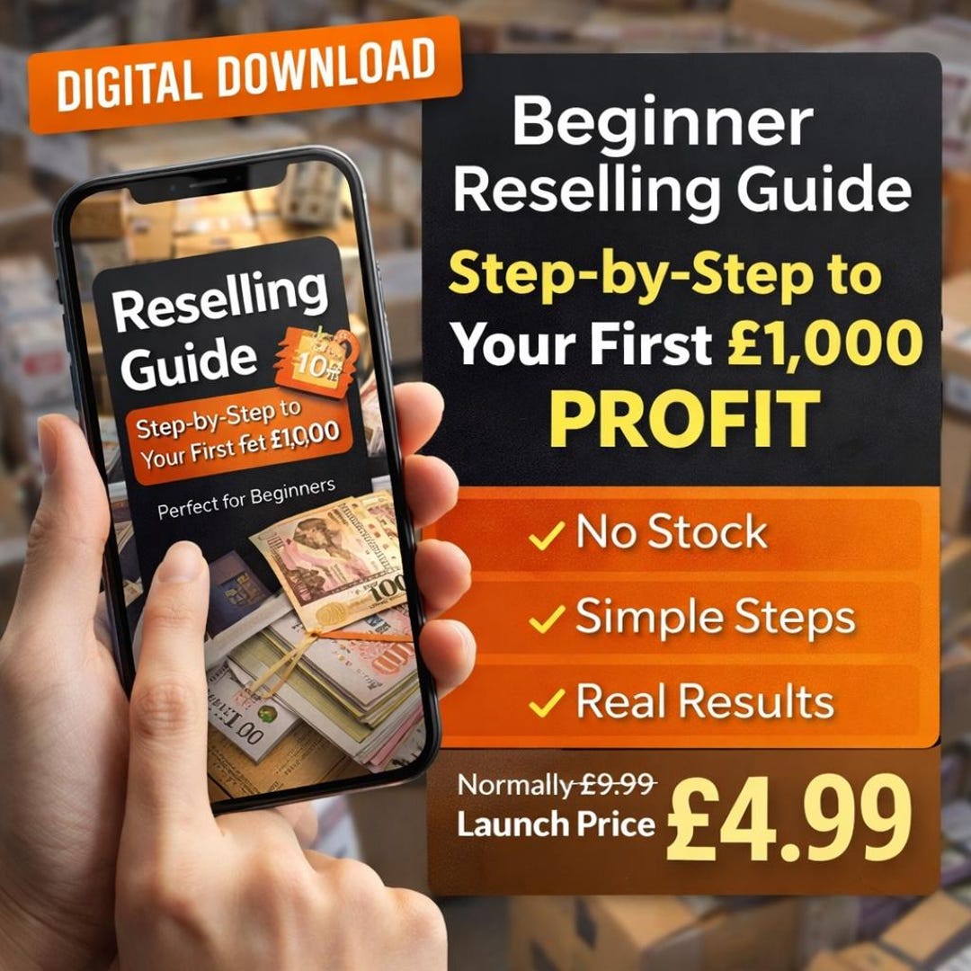 Vinted Tips Beginner Reselling Guide – Vinted & Depop Selling Tips (digital ...