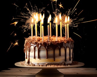 Geburtstagskuchen Clipart Kuchen ClipArt Schokoladenkuchen Erdbeerkuchen Kuchen mit Kerzen zum direkten Download kommerzielle Nutzung