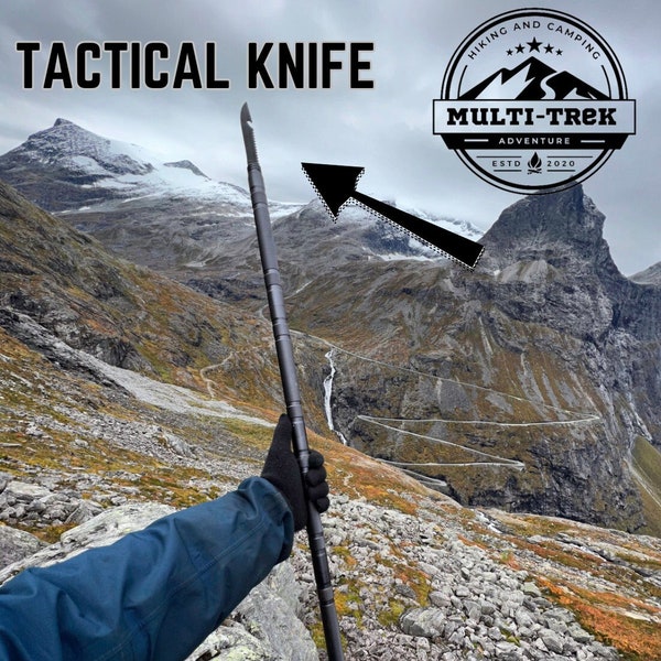 Einzigartiges Valentinsgeschenk/ Survival Trekking Pole/Taktischer Speer/Jagd Speer