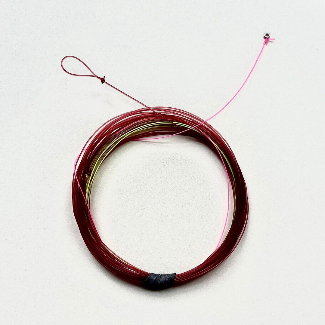 Euro Nymphing Leader W/ Sighter and Tippet Ring 25 Ft Hand Tied Leader