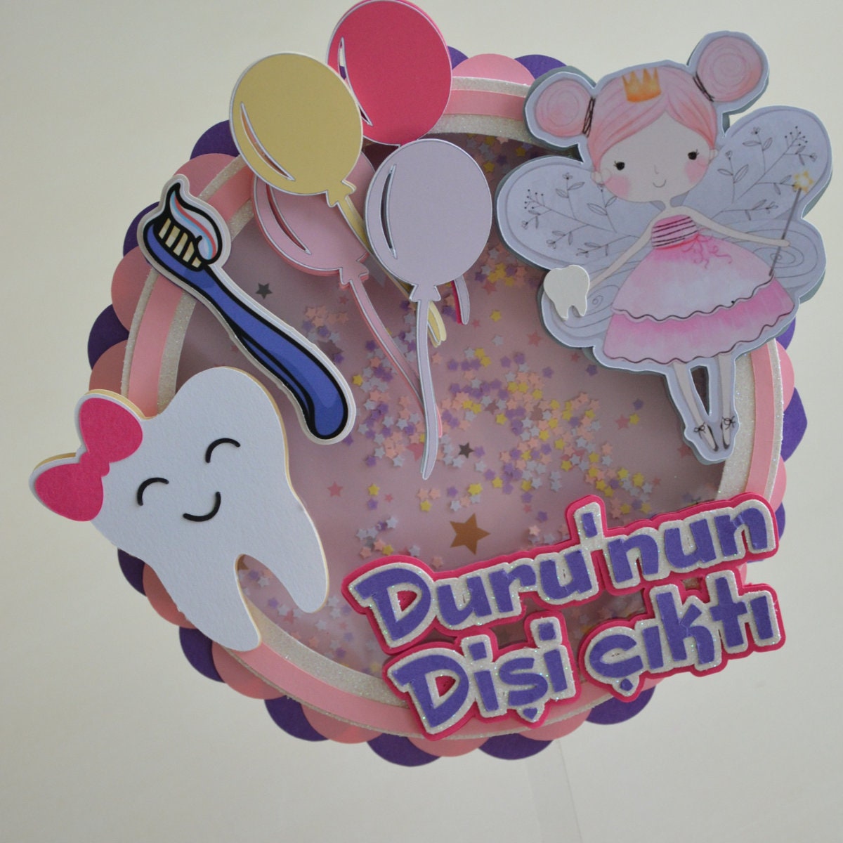 3D TOOTH THEMED Cake Topper Tooth Dental Themed Party Cake Etsy