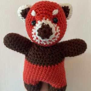 Red Panda Crochet Pattern
