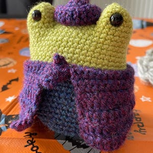 Frog Wizard Crochet PATTERN